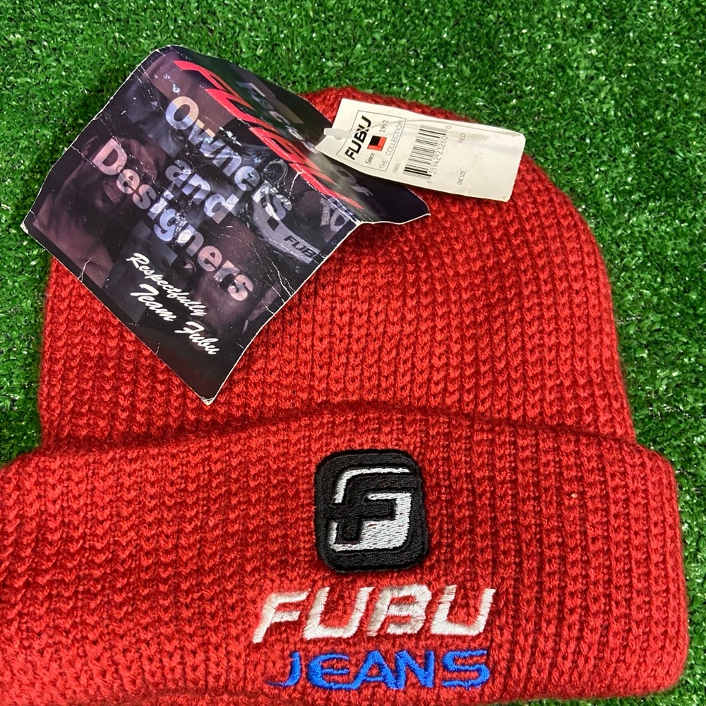NWT Vintage 90's FUBU Winter Beanie